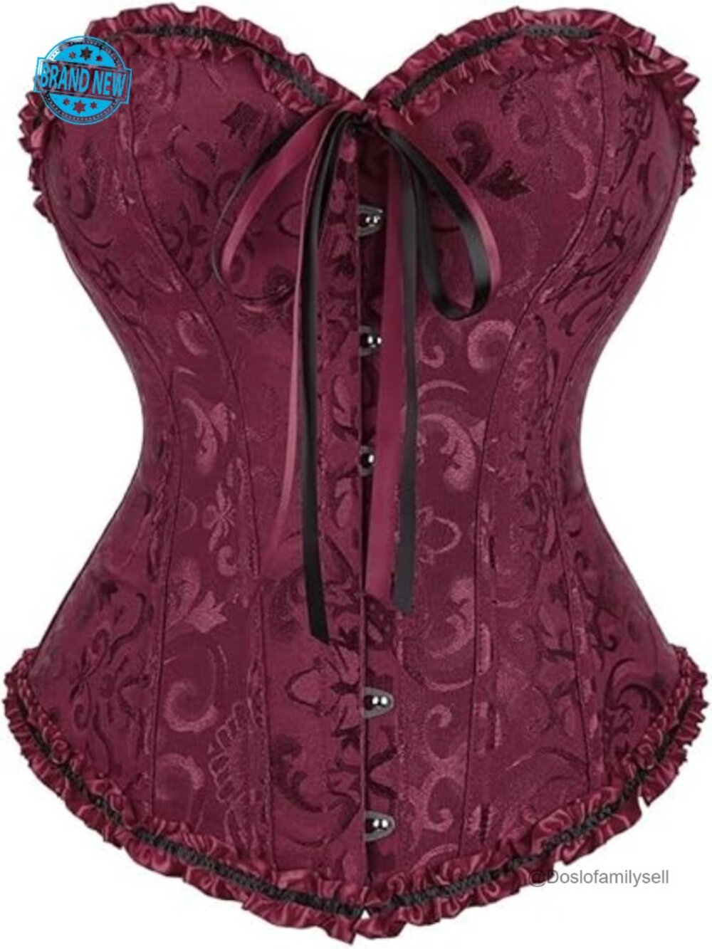 Renaissance Lace Corset Top Waist Push Up Bodysuit Halloween Costume